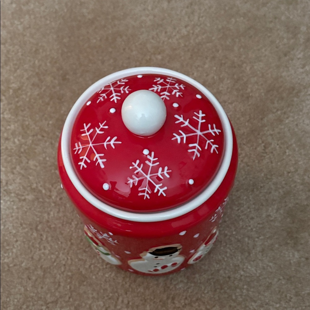 Like New Vintage Hallmark Snowman Cookie Jar! - Picture 2 of 5